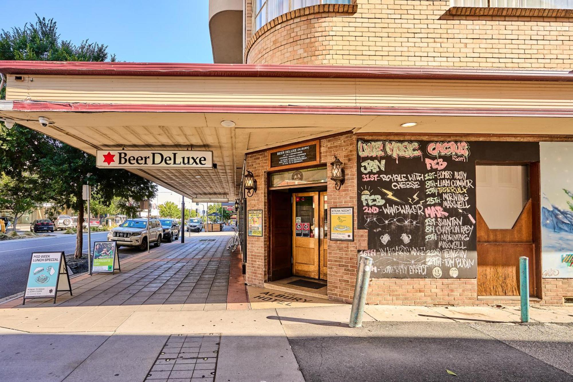 Beer Deluxe Albury Hotel Exterior foto