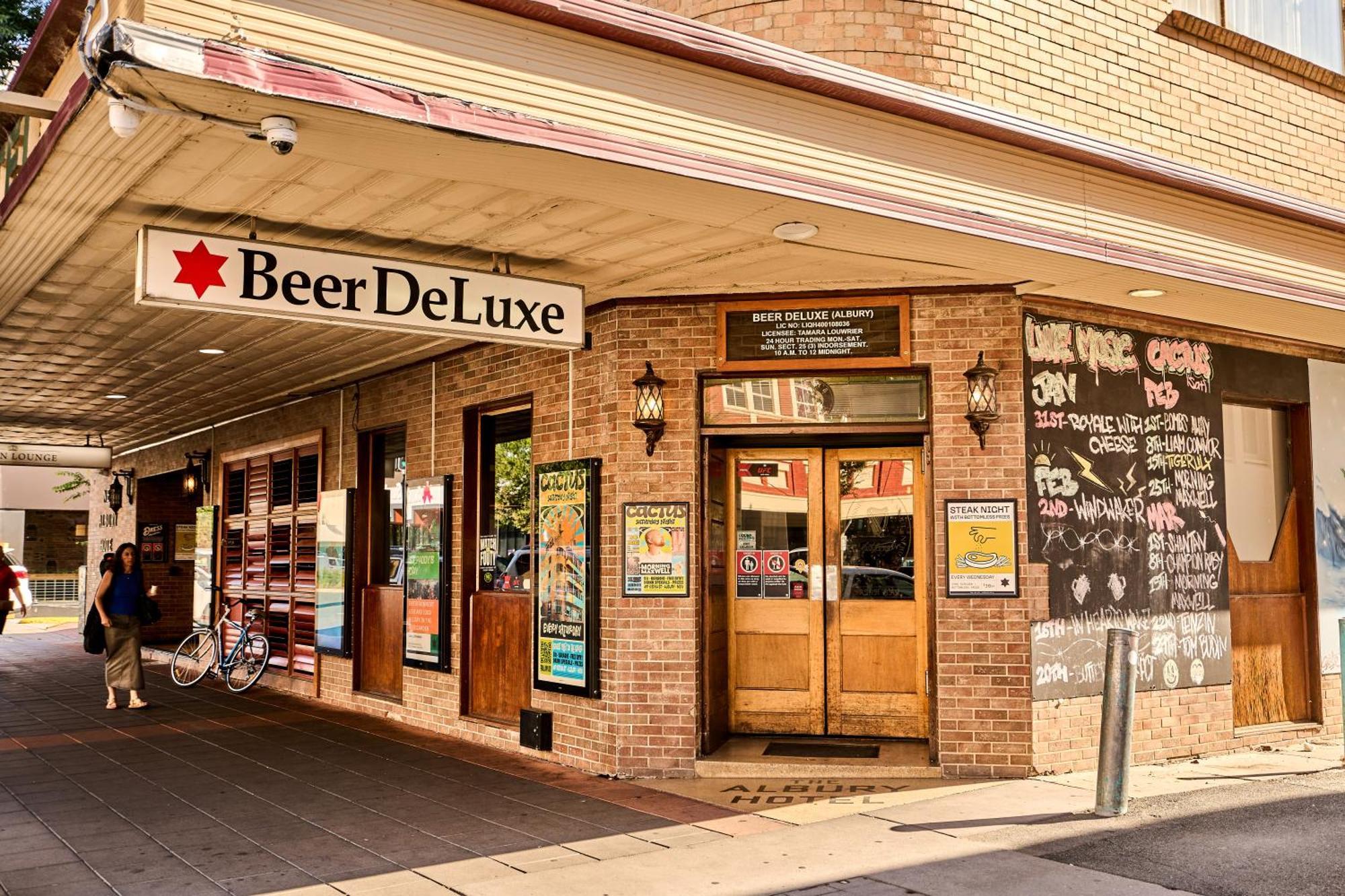 Beer Deluxe Albury Hotel Exterior foto